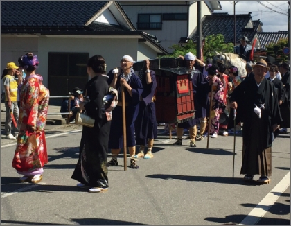 大山犬祭りへの参加